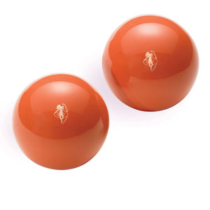 Franklin Smooth Orange Ball Set (Set of 2)