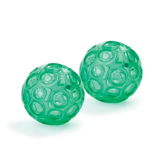 Franklin Green Textured Ball Set (Set of 2)